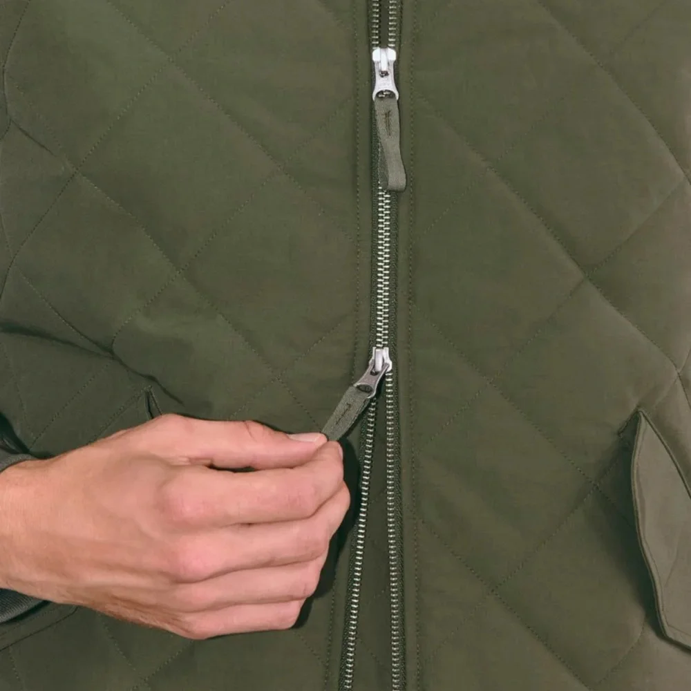 Men’s The Quilted Bomber Jacket Evereve - Picture 5 of 6